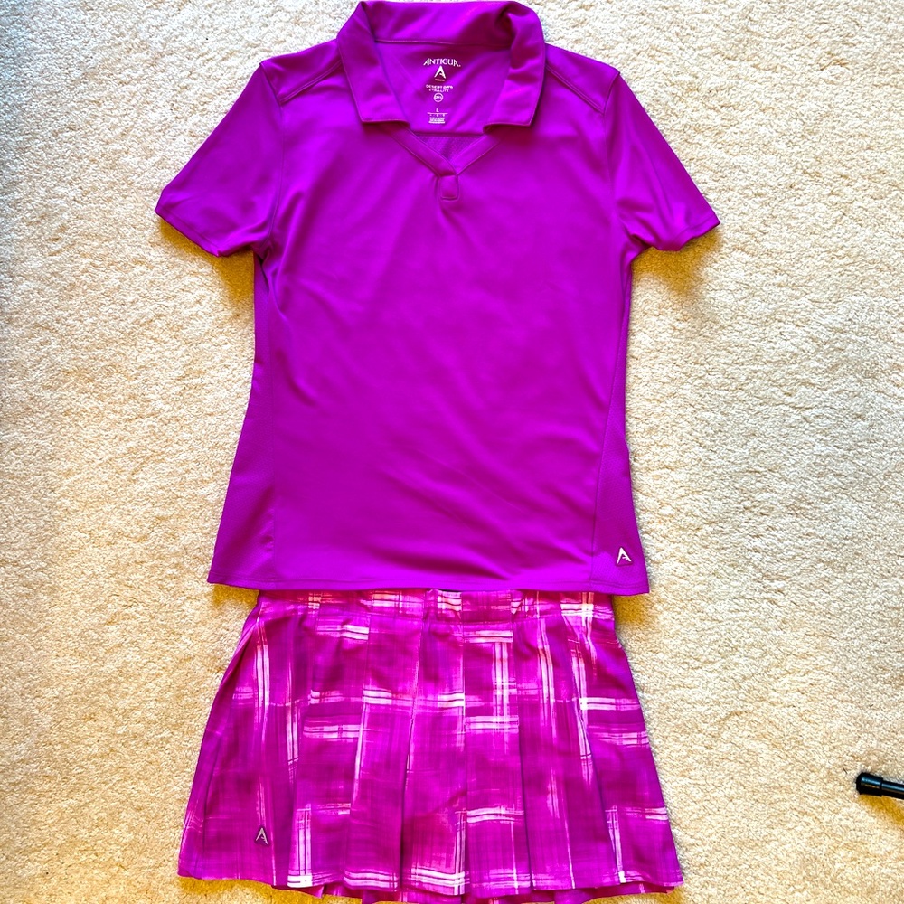 Antigua Outfit Skirt & Shirt set